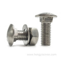 SS304 Short Square Neck Carriage Bolts